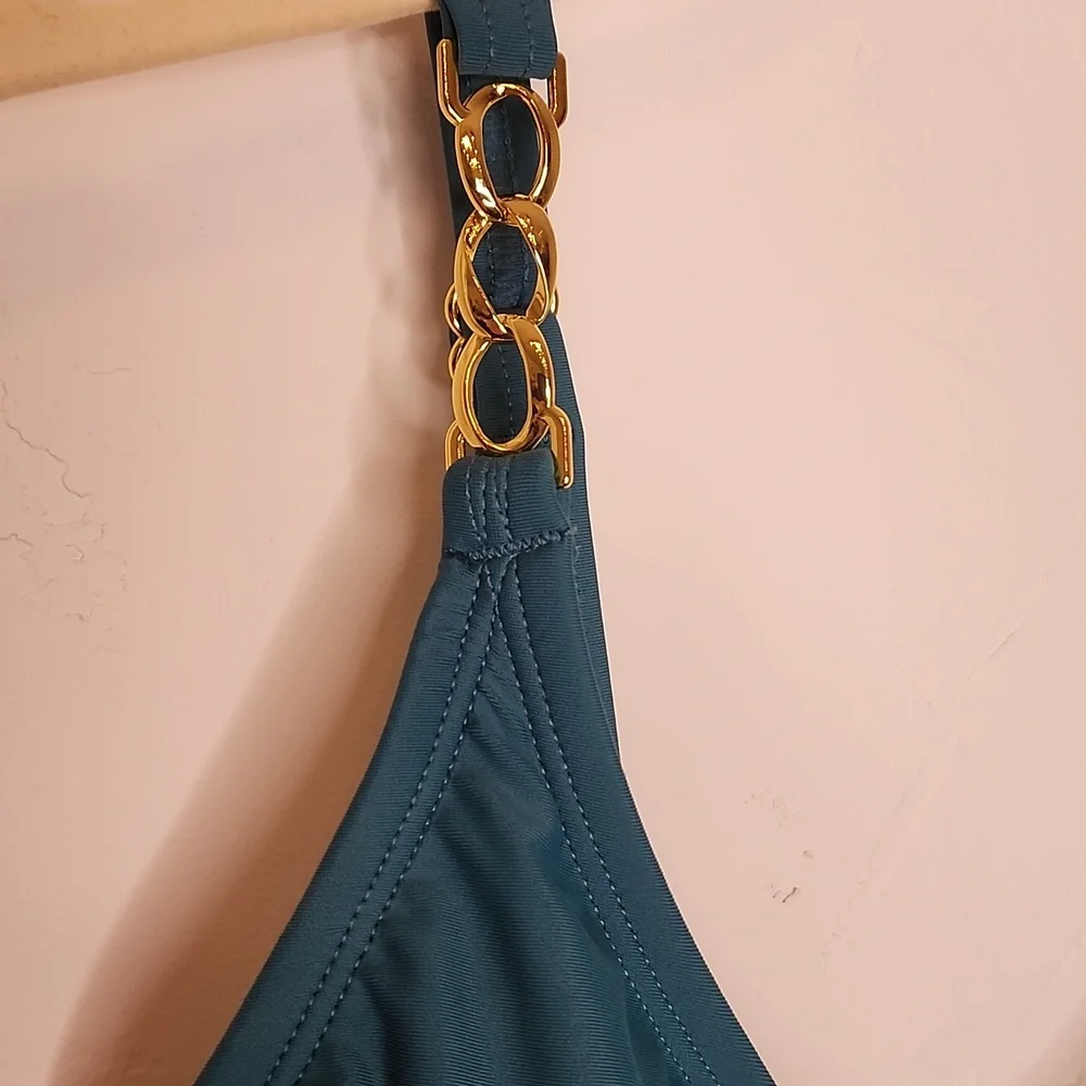 NWT Sz S AQUA COUTURE one Pc swimsuit B92 - Picture 2 of 12